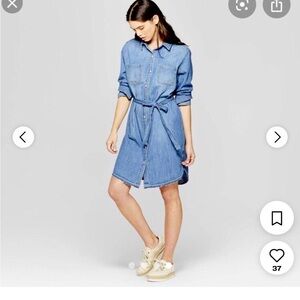Universal Threads Denim Shirt Dress